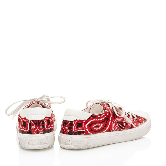 Saint Laurent Canvas Bedford Low Top Sneakers - Picture 3 of 10